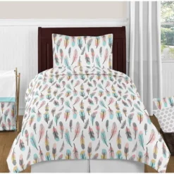 4pc Feather Art Print Set - Sweet Jojo Designs -Kids’ Furniture Store GUEST 7fdb3b42 e952 4616 a9eb 9d8652f4c5d2