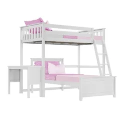 Max & Lily L-Shaped Twin Over Twin Bunk Bed With Desk -Kids’ Furniture Store GUEST 81efc554 d825 4e54 be1a 471e974de772
