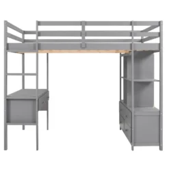 Loft Bed With Built-In Desk, Storage Shelves And Drawers - ModernLuxe 15 Loft Bed With Built-In Desk, Storage Shelves And Drawers - ModernLuxe -Kids’ Furniture Store GUEST 82287919 0217 4fd5 af7d bb18cc363a2b