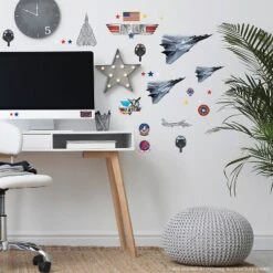 Top Gun Peel And Stick Wall Decals - RoomMates -Kids’ Furniture Store GUEST 82d130a3 f2db 4f93 a3a8 9dfa3a435939