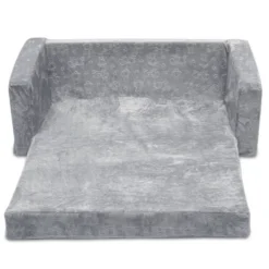 Delta Children Kids' Serta Perfect Sleeper Extra Wide Comfy 2-in-1 Flip Open Convertible Sofa To Lounger - Gray -Kids’ Furniture Store GUEST 8346a3cf 7f77 4fc4 9630 7ee31eef6ee9