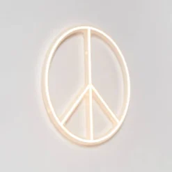 Peace Neon Kids' Wall Decor - Pillowfort™ -Kids’ Furniture Store GUEST 8760d761 38ac 400d bbca 2f8c901697c9