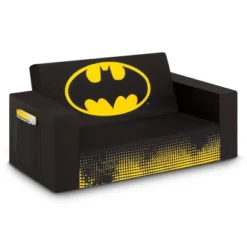 Delta Children Kids' Batman Cozee 2-in-1 Convertible Flip-Out Sofa -Kids’ Furniture Store GUEST 87886b94 571a 48b2 b3ec b88015385b2c