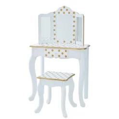 Fashion Polka Dot Gisele Play Vanity Set - Teamson Kids 20 Fashion Polka Dot Gisele Play Vanity Set - Teamson Kids -Kids’ Furniture Store GUEST 89455434 746e 4631 92f4 bd7421a79871