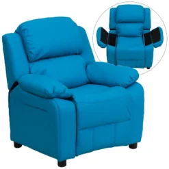 Emma And Oliver Deluxe Padded Contemporary Kids Recliner With Storage Arms 32 Emma And Oliver Deluxe Padded Contemporary Kids Recliner With Storage Arms -Kids’ Furniture Store GUEST 899450a0 a0ff 4591 ac7e bc7740ad888b