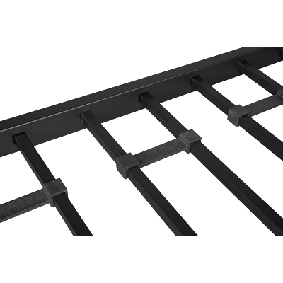 Twin Over Twin Metal Bunk Bed With Trundle Bed And Ladders-ModernLuxe 14 Twin Over Twin Metal Bunk Bed With Trundle Bed And Ladders-ModernLuxe - Image 14