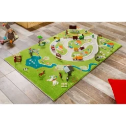 39"x59" Farm 3D Play Rug - IVI -Kids’ Furniture Store GUEST 8cc72825 78a3 4bb8 b27a b6ec52454b8b