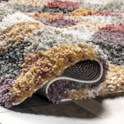 Dabney Abstract Kids Shag Area Rug -Kids’ Furniture Store GUEST 8efac09b 52b5 48e2 9b06 b2c6fdb6381f