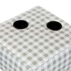 Tibbetts Kids' Sectional With Ottoman Gray/White - HOMES: Inside + Out -Kids’ Furniture Store GUEST 8fa4a6d4 0715 4079 b5a8 ccd3a2b41913