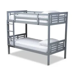Twin Liam Bunk Bed - Baxton Studio -Kids’ Furniture Store GUEST 92dfadf5 5451 47af 821b 511bd3a443e9