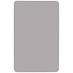 Flash Furniture Mobile 30''W X 48''L Rectangular Thermal Laminate Activity Table - Standard Height Adjustable Legs