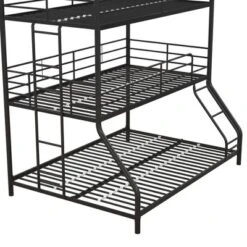 Twin/Twin/Full Zeke Triple Metal Bunk Bed - Room & Joy -Kids’ Furniture Store GUEST 96d01948 3da2 4bd7 a549 1fdd99f0d91e