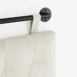 Full/Queen Remi Diamond Button Tufted Headboard Cloud White - Nathan James -Kids’ Furniture Store GUEST 96e05cef 4007 423a 8590 62078551f877