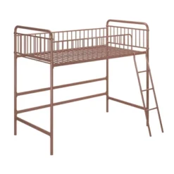 Twin Kaila Metal Loft Bed Rose Gold - Room & Joy -Kids’ Furniture Store GUEST 974d088e 80b6 4a7b a4be 5c2692786274