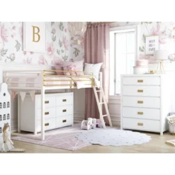 Little Seeds Monarch Hill Haven Twin Metal Junior Loft Bed -Kids’ Furniture Store GUEST 97b39ed6 39e5 4c79 acc9 2d395df48234