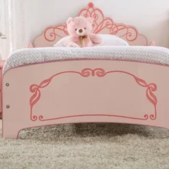 Twin Nemma Princess Crown Twin Bed Pink - Homes: Inside + Out -Kids’ Furniture Store GUEST 98bc7b2e 9ab8 4f94 88ff 93db79166b2a