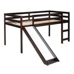 Twin Size Loft Bed With Slide - ModernLuxe -Kids’ Furniture Store GUEST 993cf03c b132 44ab 9185 67bb16089b81