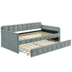 Twin Elyria Contemporary Tufted Daybed - MiBasics -Kids’ Furniture Store GUEST 99b266a5 7ff5 426d 8b6c a7fa162ee881