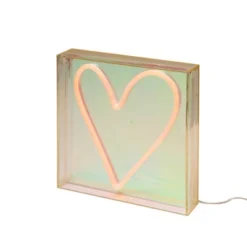 Teen Iridescent Heart Acrylic Box Novelty Table Lamp Pink - West & Arrow 5 Teen Iridescent Heart Acrylic Box Novelty Table Lamp Pink - West & Arrow -Kids’ Furniture Store GUEST 99fa80ef ff4b 44fd b996 92afcb093663