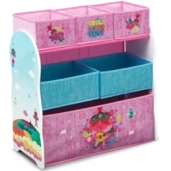 Disney Trolls World Tour Design And Store 6 Bin Toy Organizer - Delta Children -Kids’ Furniture Store GUEST 9b39b2eb a7a2 4178 a2a5 2d41d0b4367e