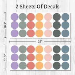 Polka Dots Wall Decor Neutral - Decalcomania -Kids’ Furniture Store GUEST a039b14e 3f58 4fc3 aee8 1b0785cab331