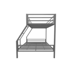 Twin Over Full Maxwell Metal Bunk Bed Gray - Novogratz -Kids’ Furniture Store GUEST a0bd0cb7 d4db 4569 a7db 3c048bee2b58