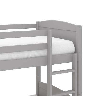 Twin Over Twin Alexis Wood Arch Bunk Bed - Hillsdale Furniture 12 Twin Over Twin Alexis Wood Arch Bunk Bed - Hillsdale Furniture - Image 12