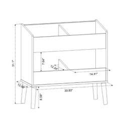 Modern Two Shelf Toy Kids' Bin White - Pillowfort™ -Kids’ Furniture Store GUEST a513d7df 5c70 4fb6 90e1 444d6b09cebc