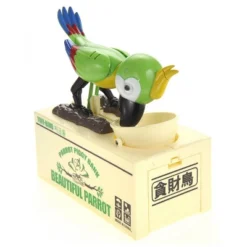 Insten Parrot Piggy Bank Robotic Coin Munching Toy Money Box, Green, 6.6x6.5 Inches 9 Insten Parrot Piggy Bank Robotic Coin Munching Toy Money Box, Green, 6.6x6.5 Inches -Kids’ Furniture Store GUEST a53d7341 25ad 4fd6 9fb3 5fce180b8f83
