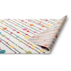 Well Woven Modern Dandy Dots Stripes Bright Kids Room Carpet Soft Durable White Area Rug -Kids’ Furniture Store GUEST a5e8e9ca 75fb 45f8 9d8e 47266558da2c