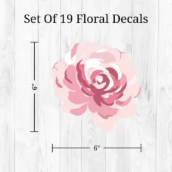Pastel Floral Wall Decor - Decalcomania -Kids’ Furniture Store GUEST a882d028 a984 48ea b7e6 b6d808c8f4bc