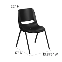 Flash Furniture HERCULES Series 440 Lb. Capacity Kid's Ergonomic Shell Stack Chair With 12" Seat Height -Kids’ Furniture Store GUEST a91fcc09 8648 4259 9bd9 29dc95097726