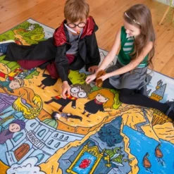 KC CUBS | Harry Potter Wizarding World Boy & Girl Kids Adventure Activity Educational Learning & Game Nursery Bedroom Classroom Rug -Kids’ Furniture Store GUEST aae48004 fe5e 42b2 8a43 1b3bf7b92ee0