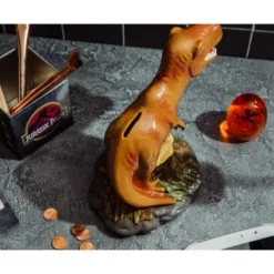 Silver Buffalo Jurassic World T-Rex 6-Inch Ceramic Sculpted Coin Bank Storage -Kids’ Furniture Store GUEST ab8e0893 5bdc 4b90 9449 cb468829ed0e