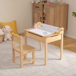Costway Toddler Multi Activity Table With Chair Kids Art & Crafts Table With Paper Roll Holder 11 Costway Toddler Multi Activity Table With Chair Kids Art & Crafts Table With Paper Roll Holder -Kids’ Furniture Store GUEST ad6b0ed4 f205 42ca 8e26 579ecdff862a