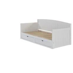 King Harmony Daybed With Conversion White - Alaterre Furniture 23 King Harmony Daybed With Conversion White - Alaterre Furniture -Kids’ Furniture Store GUEST ae3bdfb9 cbc5 48f1 a072 3ae4810d69d1
