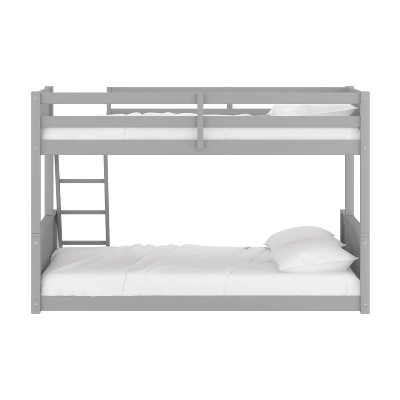 Twin Over Full Capri Wood Bunk Bed Gray - Hillsdale Furniture 5 Twin Over Full Capri Wood Bunk Bed Gray - Hillsdale Furniture - Image 5