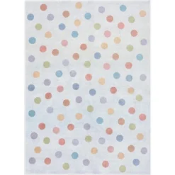 Well Woven Rainbow Polka Dots Apollo Kids Collection Multi Color Area Rug 6 Well Woven Rainbow Polka Dots Apollo Kids Collection Multi Color Area Rug -Kids’ Furniture Store GUEST afad63c9 2790 41c2 a321 82812d56a7a2