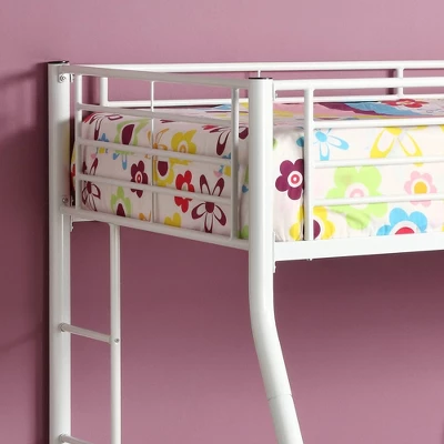 Twin Over Full Analise Metal Bunk Bed - Saracina Home 4 Twin Over Full Analise Metal Bunk Bed - Saracina Home - Image 4