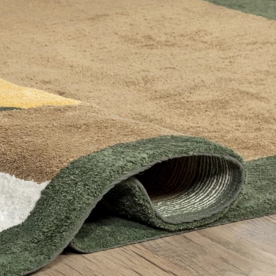 NuLOOM Tamira Colorful Lion Machine Washable Kids Area Rug 3 NuLOOM Tamira Colorful Lion Machine Washable Kids Area Rug - Image 3