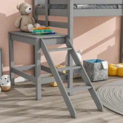 Loft Bed With Platform And Ladder - ModernLuxe -Kids’ Furniture Store GUEST b34c1dfa e767 4e0c 83e4 ca10bc7f2502