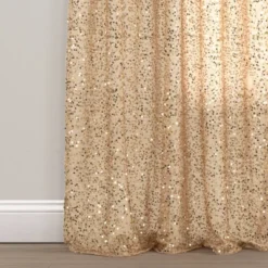 52"x84" Ballgown Glam Sparkle Sequins Window Curtain Panel - Lush Décor -Kids’ Furniture Store GUEST b3eaa5dc 670f 410e 8c48 b86003169015