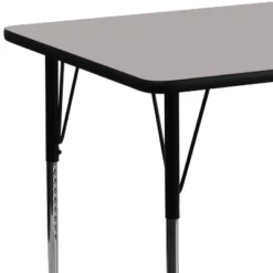 Flash Furniture 24''W X 60''L Rectangular HP Laminate Activity Table - Standard Height Adjustable Legs -Kids’ Furniture Store GUEST b420e533 db0e 45ed acba 7f781ee4d019