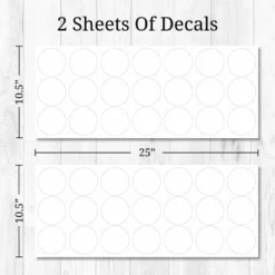 Polka Dots Wall Decor White - Decalcomania -Kids’ Furniture Store GUEST b47cc10d cfac 4ae4 b7be eb67cef58971
