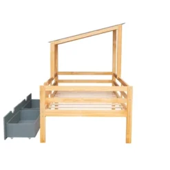 Twin Size House Low Loft Bed With Two Storage Drawers - ModernLuxe 15 Twin Size House Low Loft Bed With Two Storage Drawers - ModernLuxe -Kids’ Furniture Store GUEST b4c102f9 30ca 4816 8728 9a36026e97c4