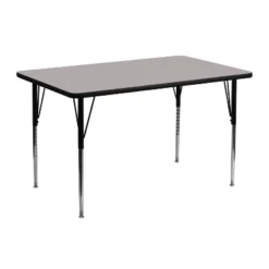 Flash Furniture 24''W X 48''L Rectangular HP Laminate Activity Table - Standard Height Adjustable Legs 7 Flash Furniture 24''W X 48''L Rectangular HP Laminate Activity Table - Standard Height Adjustable Legs -Kids’ Furniture Store GUEST b4cdfe64 d3a0 4ed4 8e25 66126a730a22