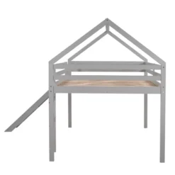 Full Size House Shape Loft Bed With Slides - ModernLuxe -Kids’ Furniture Store GUEST b4f384b1 4154 4124 9a04 f697091151da