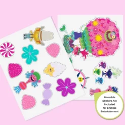 Disney Trolls World Tour Design And Store 6 Bin Toy Organizer - Delta Children -Kids’ Furniture Store GUEST b5b84594 5af9 4952 8f24 137da7670865