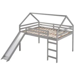 Full Size House Shape Loft Bed With Slides - ModernLuxe -Kids’ Furniture Store GUEST b6934fcd c2f8 4402 8526 8ccbd7ef692b