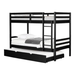 Fakto Bunk Beds With Trundle Matte Black - South Shore 22 Fakto Bunk Beds With Trundle Matte Black - South Shore -Kids’ Furniture Store GUEST b6a81e35 24c8 4b21 a0de 8d714336b625